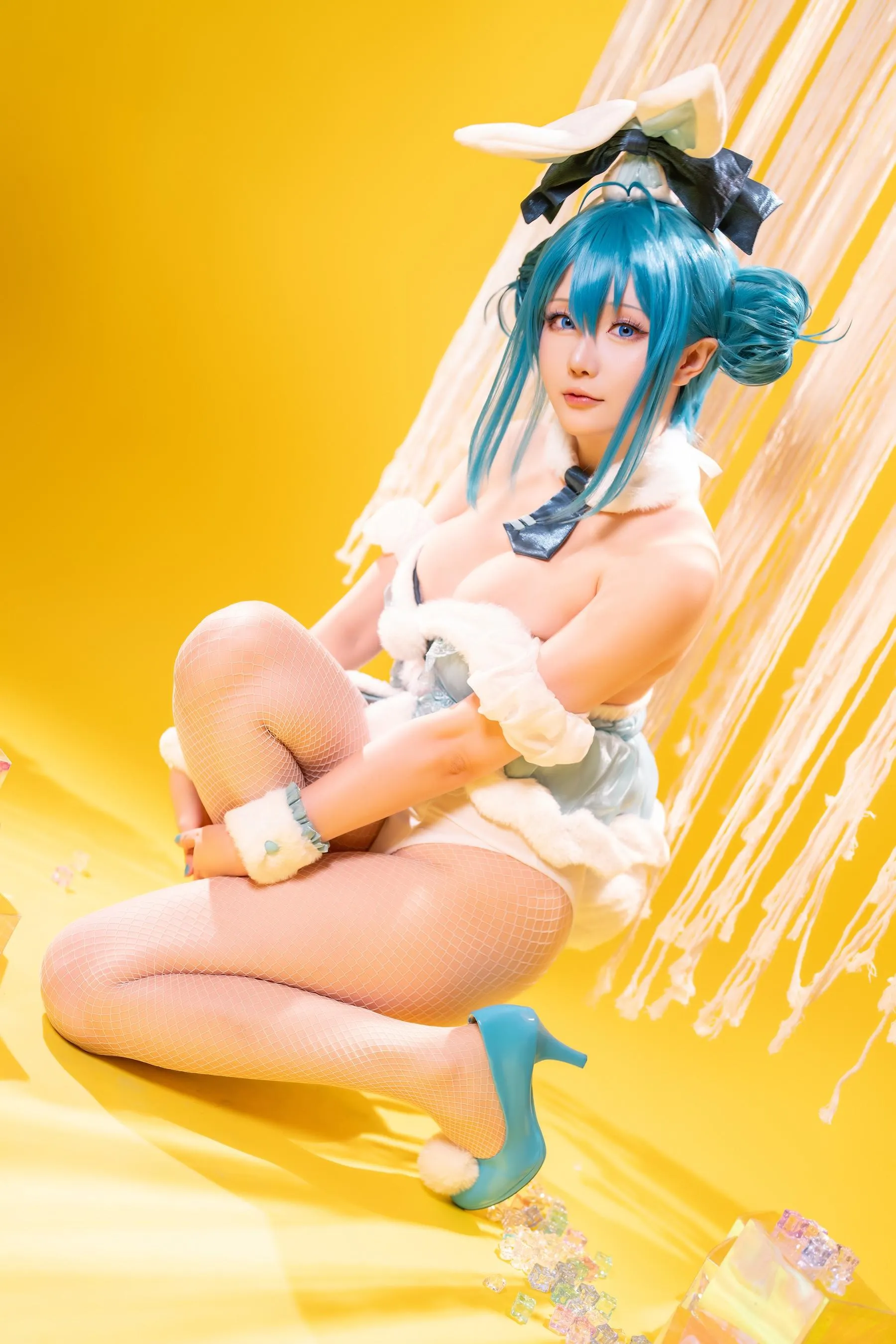 星之迟迟 – NO.158 23年9月计划A 初音未来 白兔女郎 [77P]插图6